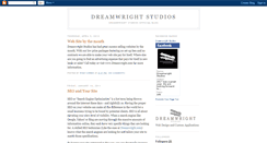 Desktop Screenshot of dreamwrightstudios.blogspot.com