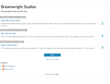 Tablet Screenshot of dreamwrightstudios.blogspot.com