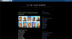 Desktop Screenshot of illbeyourmirrorexhibition.blogspot.com