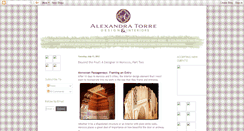 Desktop Screenshot of alexandratorre.blogspot.com