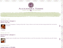 Tablet Screenshot of alexandratorre.blogspot.com