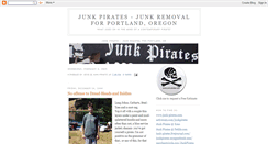 Desktop Screenshot of junk-pirates.blogspot.com