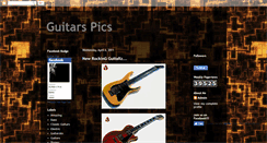 Desktop Screenshot of guitarspics.blogspot.com