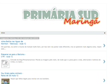 Tablet Screenshot of primariasudmaringa.blogspot.com