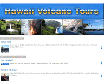 Tablet Screenshot of hawaiivolcanotours.blogspot.com