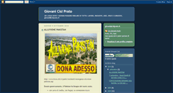 Desktop Screenshot of giovanicislprato.blogspot.com