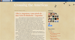 Desktop Screenshot of crossingtheamericas.blogspot.com