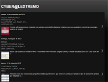 Tablet Screenshot of cyberalextremo.blogspot.com