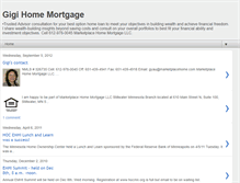 Tablet Screenshot of gigihomemortgage.blogspot.com