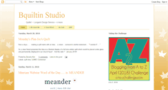 Desktop Screenshot of bquiltin.blogspot.com