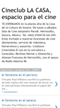 Mobile Screenshot of cineclublacasa.blogspot.com