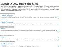 Tablet Screenshot of cineclublacasa.blogspot.com