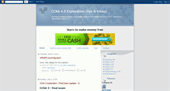 Desktop Screenshot of ccna4-certification.blogspot.com