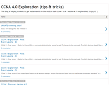 Tablet Screenshot of ccna4-certification.blogspot.com