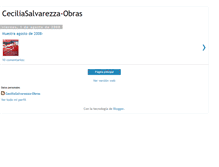 Tablet Screenshot of ceciliasalvarezza-obras.blogspot.com
