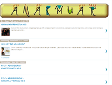 Tablet Screenshot of akademifantasia-anakmuar.blogspot.com