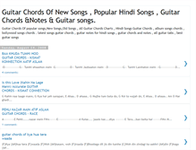 Tablet Screenshot of new-songs-guitar-chords.blogspot.com