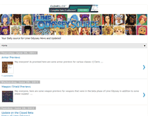Tablet Screenshot of limeodysseysource.blogspot.com