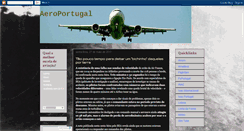 Desktop Screenshot of aeroportugal.blogspot.com