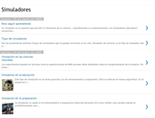 Tablet Screenshot of infosimuladores.blogspot.com