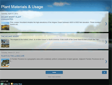 Tablet Screenshot of plantmaterialsandusage.blogspot.com