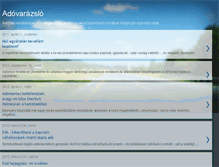 Tablet Screenshot of adovarazslo.blogspot.com