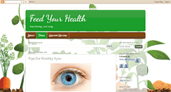 Desktop Screenshot of feedhealth.blogspot.com