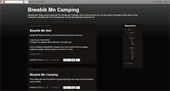 Desktop Screenshot of biwabikmn.blogspot.com