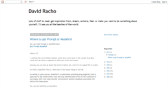 Desktop Screenshot of davidracho.blogspot.com