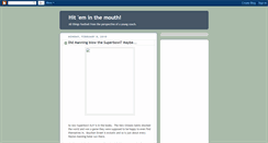Desktop Screenshot of hiteminthemouth.blogspot.com