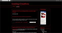 Desktop Screenshot of lustingcreatives.blogspot.com