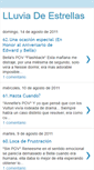 Mobile Screenshot of lluviadeestrellasthenessiestory.blogspot.com