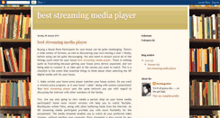 Desktop Screenshot of beststreamingmediaplayeronline.blogspot.com