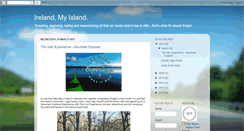 Desktop Screenshot of irelandmyisland.blogspot.com