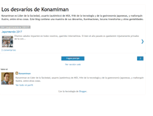 Tablet Screenshot of konamiman.blogspot.com