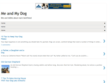 Tablet Screenshot of me-andmy-dog.blogspot.com