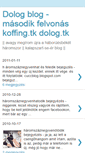 Mobile Screenshot of dologblog.blogspot.com