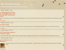 Tablet Screenshot of headofvecna.blogspot.com