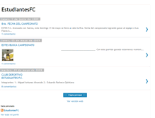Tablet Screenshot of estudiantesfc-estudiantesfc.blogspot.com
