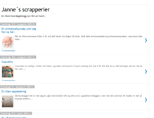 Tablet Screenshot of jannesscrapperier.blogspot.com