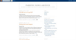 Desktop Screenshot of parkingnewsarchive.blogspot.com