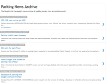Tablet Screenshot of parkingnewsarchive.blogspot.com