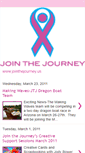 Mobile Screenshot of jointhejourney-breastcancer.blogspot.com
