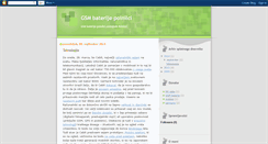 Desktop Screenshot of gsm-baterije-polnilci.blogspot.com
