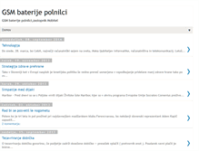 Tablet Screenshot of gsm-baterije-polnilci.blogspot.com
