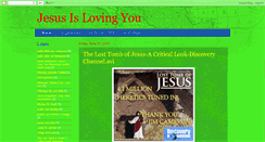 Desktop Screenshot of jesusislovingyou.blogspot.com