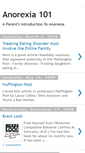 Mobile Screenshot of anorexia101.blogspot.com