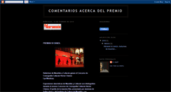 Desktop Screenshot of premiocoreografia2007.blogspot.com