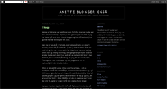 Desktop Screenshot of anettenesvold.blogspot.com