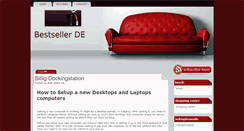 Desktop Screenshot of bestseller-de.blogspot.com